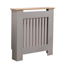 NEW! Small Grey Wooden Slatted