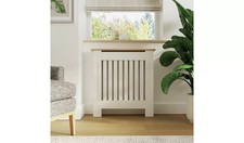 small radiator cover white