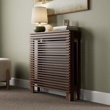 Radiator Cover Walnut Modern