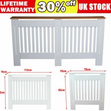 White Radiator Cover Cabinet